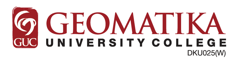 Geomatika University College logo