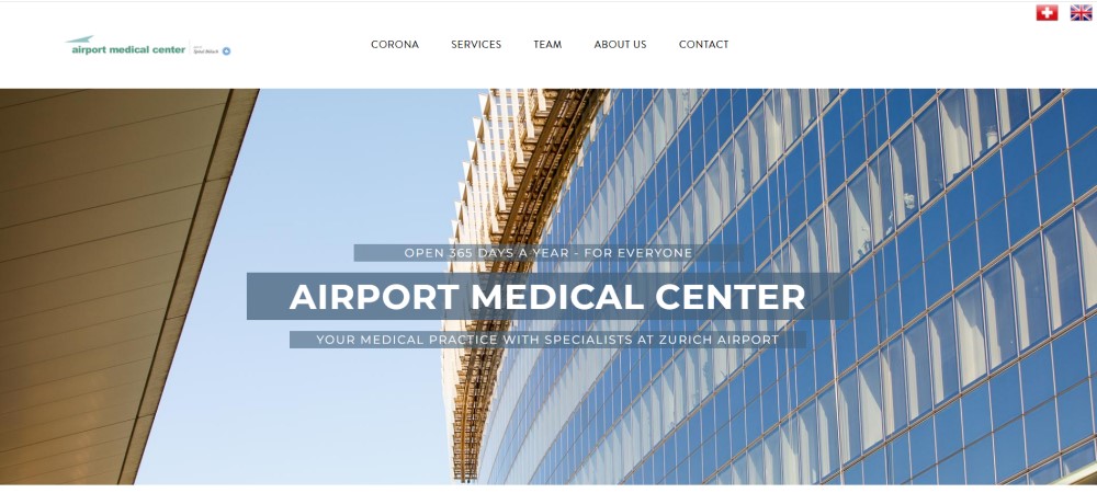 Airport Medical Center Website